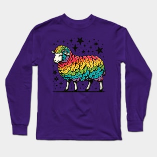 Rainbow sheep Long Sleeve T-Shirt